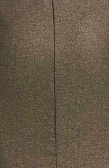 ZAC POSEN Black Gold Metallic Knit Plunge V-Neck Trumpet Mermaid Maxi Gown 14 US
