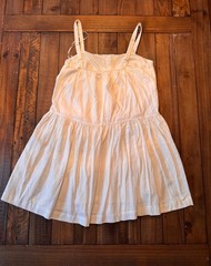 Taylor Linen Blend Button Front Mini Dress. Size 8. Lined