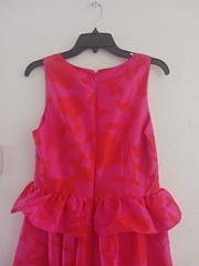 Kate Spade New York Peplum Rose Midi Dress Size 6