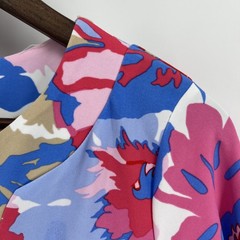 Jude Connally Dress Women Medium Megan Wildflower Peri 101111 Pink Blue NWT $218