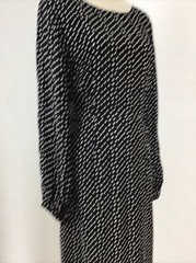 Anthropologie Black White Polka Dot Agatha Midi Dress Women’s Size 6 NWT $160