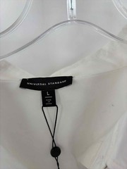 Universal Standard White Size Large Button Down Maxi Long Sleeve Dress