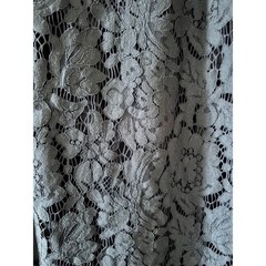 Merokeety Lace Cocktail Dress Womens Medium Navy Blue Floral Cap Sleeve Wedding