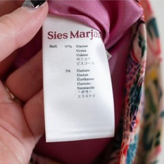 Sies Marjan Farrah Cocktail Dress Crocodile Print Pink Asymmetric SZ 0