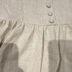 Altar’d State NWT Linen Blend Dress Oatmeal Color Size Medium