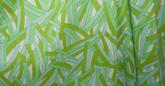 VTG 60s 70s FLORAL PUCCI SLINKY JERSEY SEXY WAISTED DRESS M L