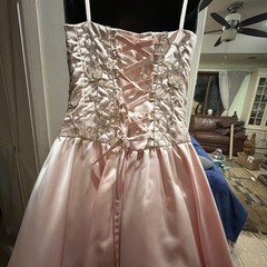 Vtg Betsy Johnson Cupcake Y2K Strapless Evening Size 4 Lace/tulle Tiered Dress