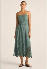 Flora Dress -Sea Green Beachside Broderie-just became your favorite sundress.