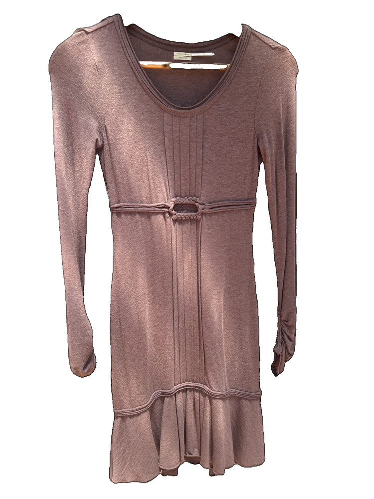 Max Studio Women&rsquo;s Dress Long Sleeve XS Brown