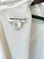 Reiss cotton shimmering bodycon dress in US 4 (coming in dry clean garment bag)