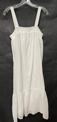 Loft Summer Midi Dress Spring Summer Beach Casual Smocked Back NEW MSRP $110 M,L