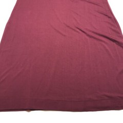 Jones New York T-Shirt Dress Size Large Lightweight Maroon Sleeve Casual Stretch