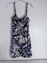 Tommy Bahama Sleeveless Hawaiian Sun Dress Women’s Size Small Adjustable Straps