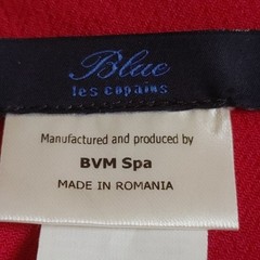 Blue Les Copains Cranberry Wool Shift Size 48