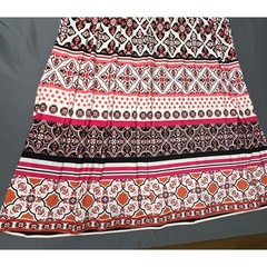 NWT White House Black Market Twist Front Maxi Dress M Pink Black $140 WHBM