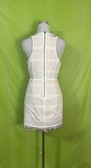 Lovers + Friends Women Size Medium Dress Tweed Sleeveless Cutout Festival Event￼