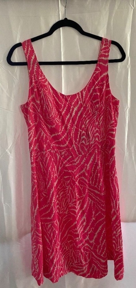 Lilly Pulitzer dress size 10 women’s NWT. Pink. Silk/Cocktail/Party/Fit Flare