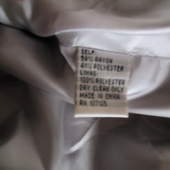 Nina Cole Grey Jacket Dress 14 New with Tags