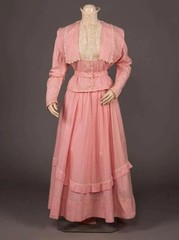 1890s Day Wedding Dress Victorian Edwardian Duchess Afternoon Walking Costume