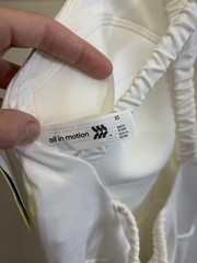 All In Motion White Active Dress Size XS Built In Shorts