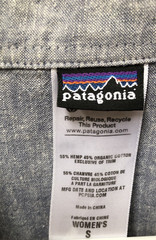 Patagonia Common Threads Partnership Hemp Organic Cotton Mix Dress Size S
