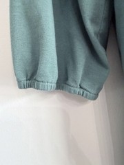 J.Jill Green Solid A-Line V-Neck Button Front Knit Dress 3/4 Sleeve M