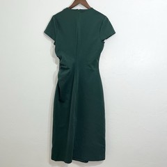Boden Ruched Straight Midi Dress Size 10