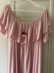 NWT Pink Blush Maxi Dress