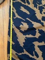 Who What Wear Black and Tan Patterned Women&rsquo;s 100% Cotton Dress Size Small