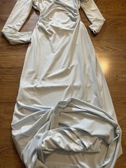 Significant other Cut-Out long Dress Alma Light Blue chic 6 m revolve ssense