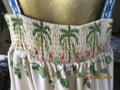 SHEIN! TROPICAL PATTERN LONG MAXI DRESS! WIDE STRAPS ELASTIC BACK! EMPIRE! XL