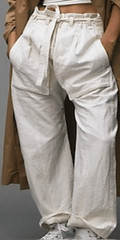 Free People Womens Sky Rider Knit Wide Leg Paperbag Pants Size XS