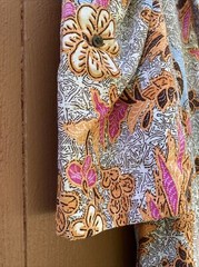 NWT I.N.C. Floral Print Belted Midi Dress Duster Lined Size XXL