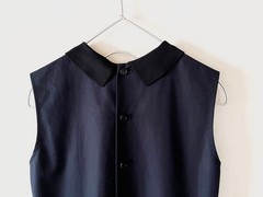 Margaret Howell cotton taffeta collared dress dress 64 000 yen