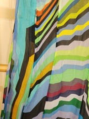 Scanlan Theodore Multicolour Sleeveless Silk Lined Maxi Dress Size 8