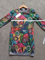 Tendency Multicoloured Dress Size Small EU 36 Brand New With Tags.