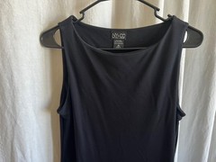 NY & Co Black Sleeveless Stretch Sheath Dress Size M