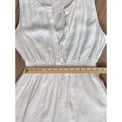 Terzo Millennio Linen Maxi Etherial Boho Chic Coastal Mediterranean Minimalist