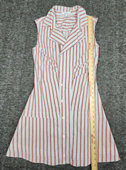 Derek Lam Dress Womans 10 Crosby Shirt Sleeveless Trendy Resort Cruise Coastal