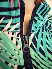 Tommy Bahama Golf Dress Tropical Leaf Print Long Sleeve Women’s Sz XL