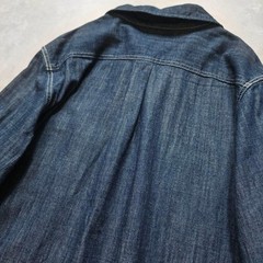 MUJI 2 Way for Layering Excellent Condition 100 Cotton Denim Shirt Dress