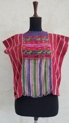 Vintage Traditional Guatemalan Hand Woven Huipil L:52 B:58 S:60cms