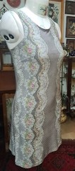 Michal Negrin Sleeveless Dress – Dots & Pockets – Size « S-M »