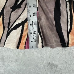 Ali Ro Mini Dress Women 4 Multicolor Abstract Print Jersey Sleeveless Retro Boho