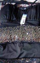 Juniors Black RUBY ROX Cocktail Party Evening Dress ~ Med