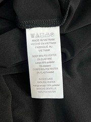 Michael Kors Women’s Size M US Crew Neck Long Sleeve Lace Shift Dress Black NWT