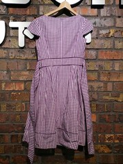 TOCCA check dress PUR Used