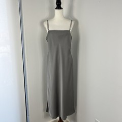 Apparis Helen Slip Dress Size XL Cement Gray NWT $225