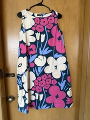 Marimekko Uniqlo Limited Edition S2021 Floral Dress A-line Cotton Small XS