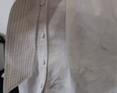 Marissa Webb Collective Women&rsquo;s Solid Denim Mini Dress EJ1 Ivory Size 4
